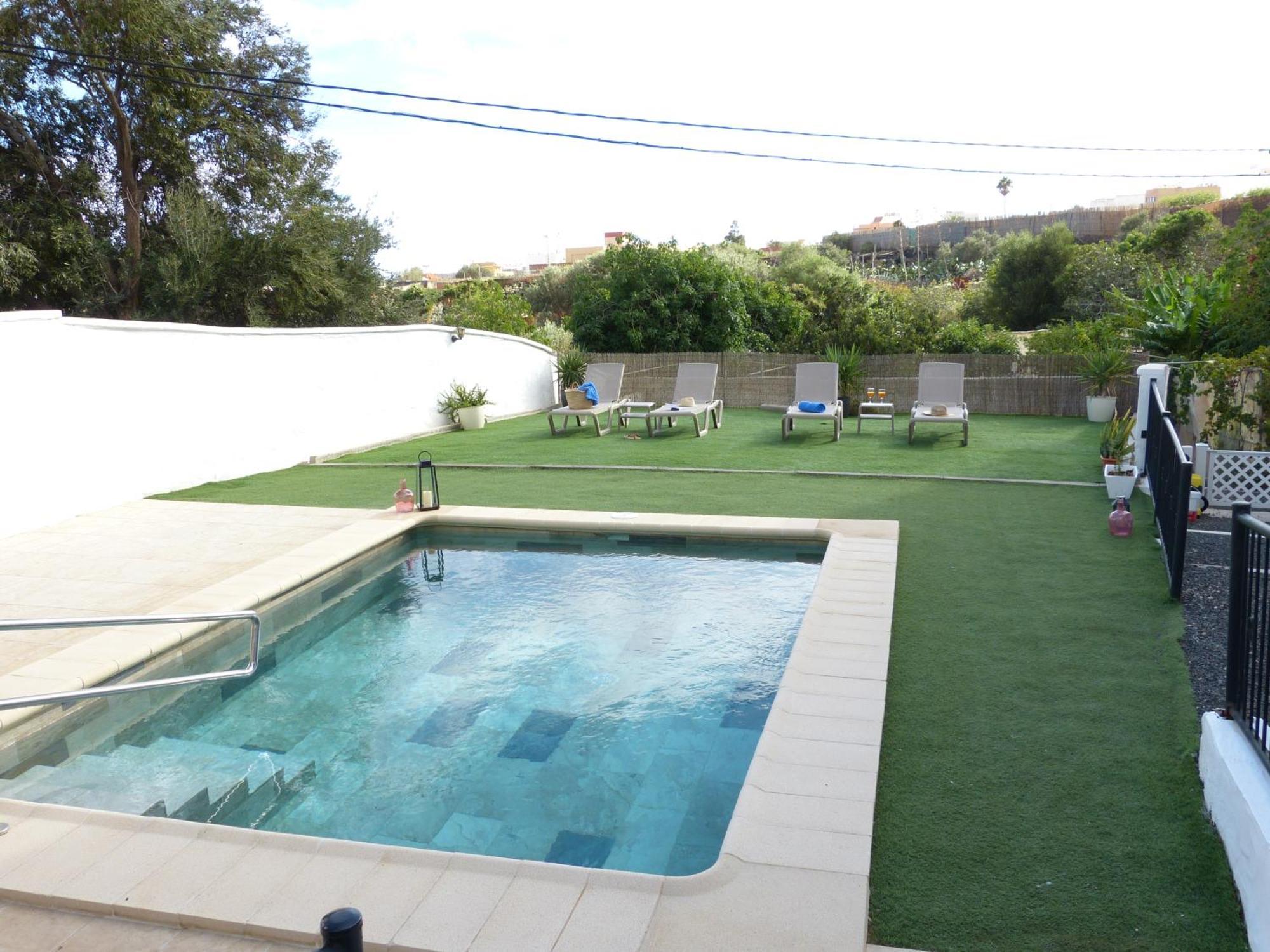Villa Alto Arena Piscina Privada Climatizada Ingenio Luaran gambar